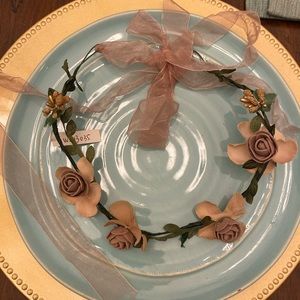 Anthropologie BHLDN Floral Halo